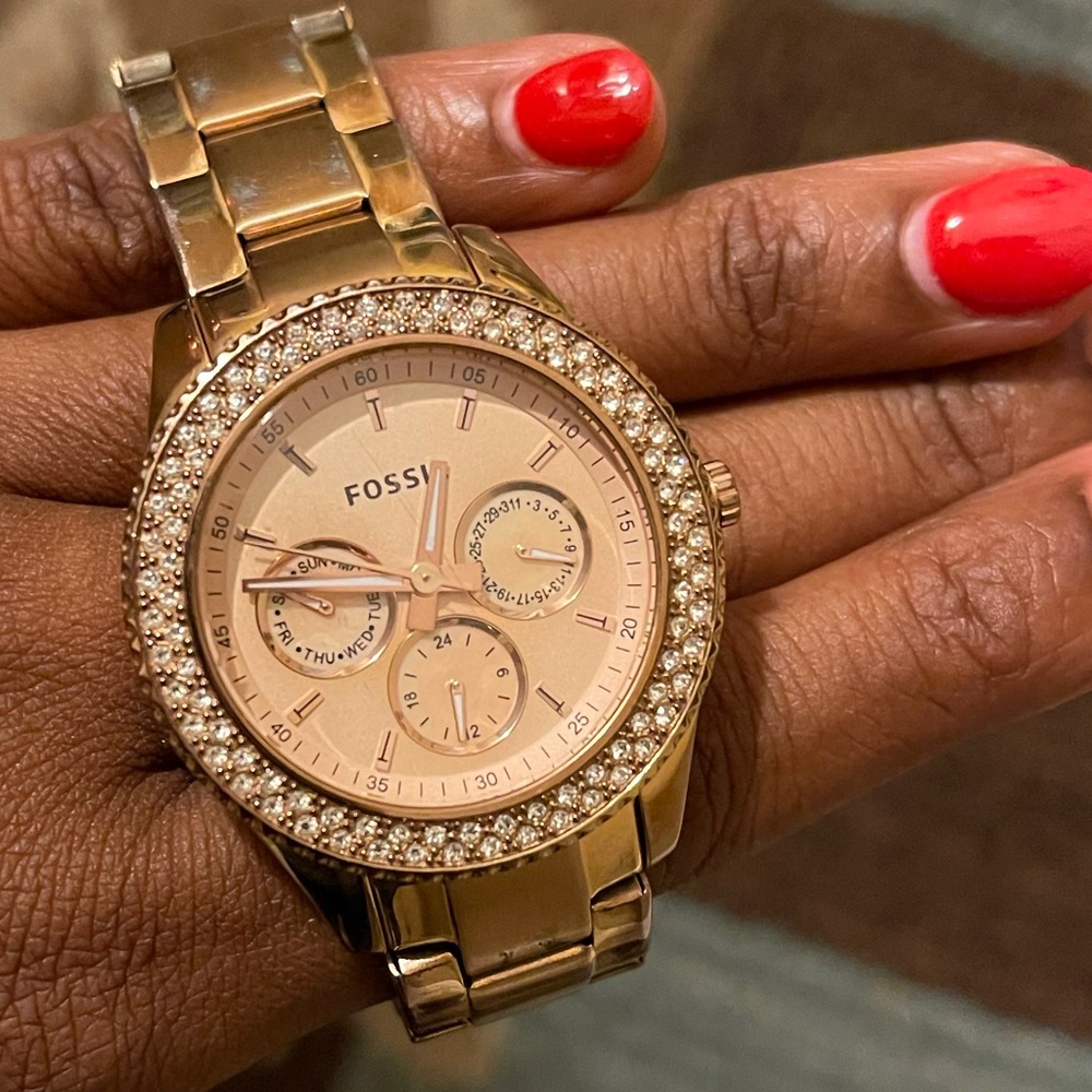 Fossil Gold Boyfriend Watch